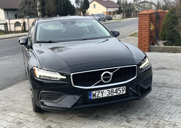 Volvo S60 cena 99900 przebieg: 43000, rok produkcji 2019 z Mordy małe 154